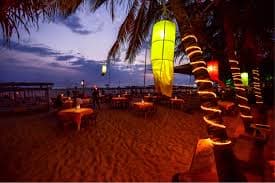 Hikkaduwa Nights: Beachfront Dining & Sunset Culture